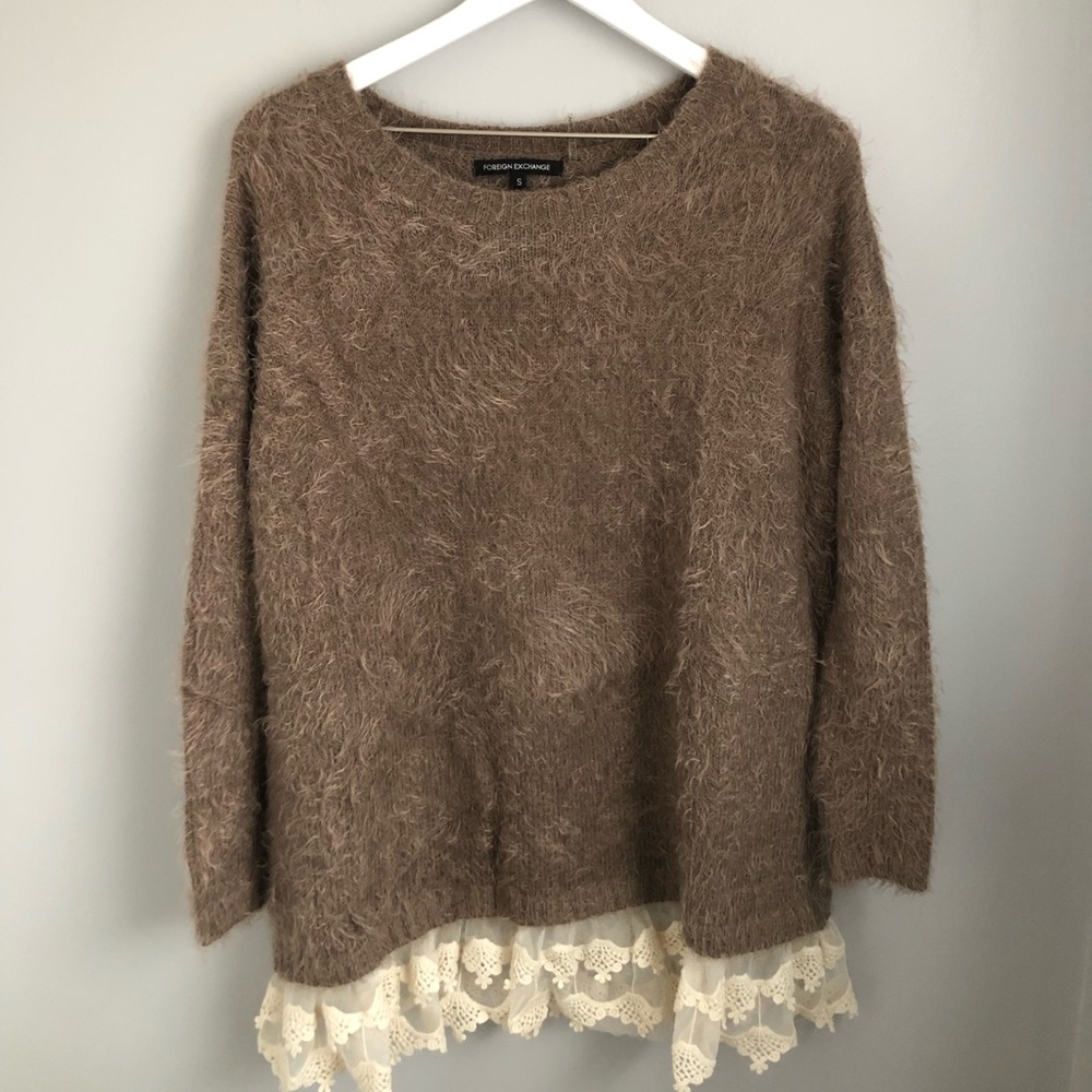 Foreign Exchange Maroon Sweater